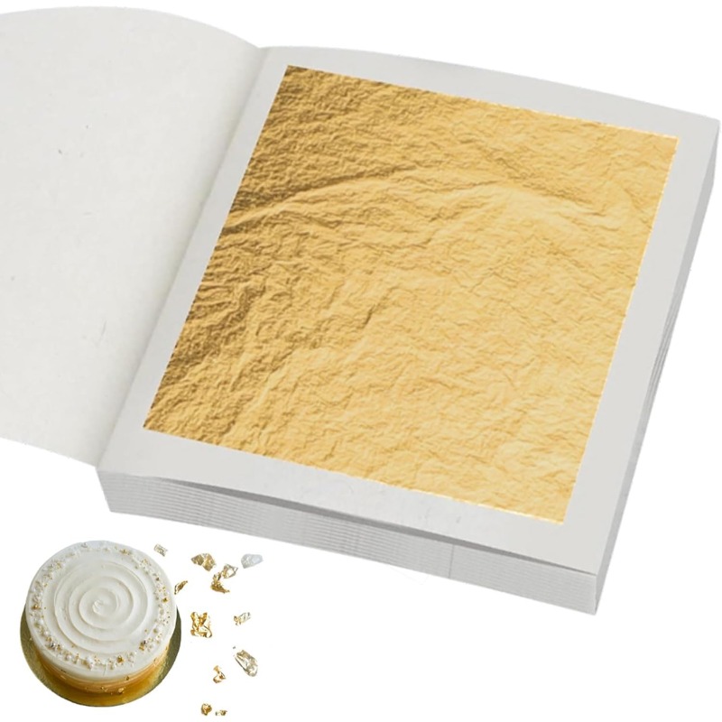 أوراق ذهب حقيقي عيار 24 قيراط  - مراجعة Ink Blotter Paper وسعره