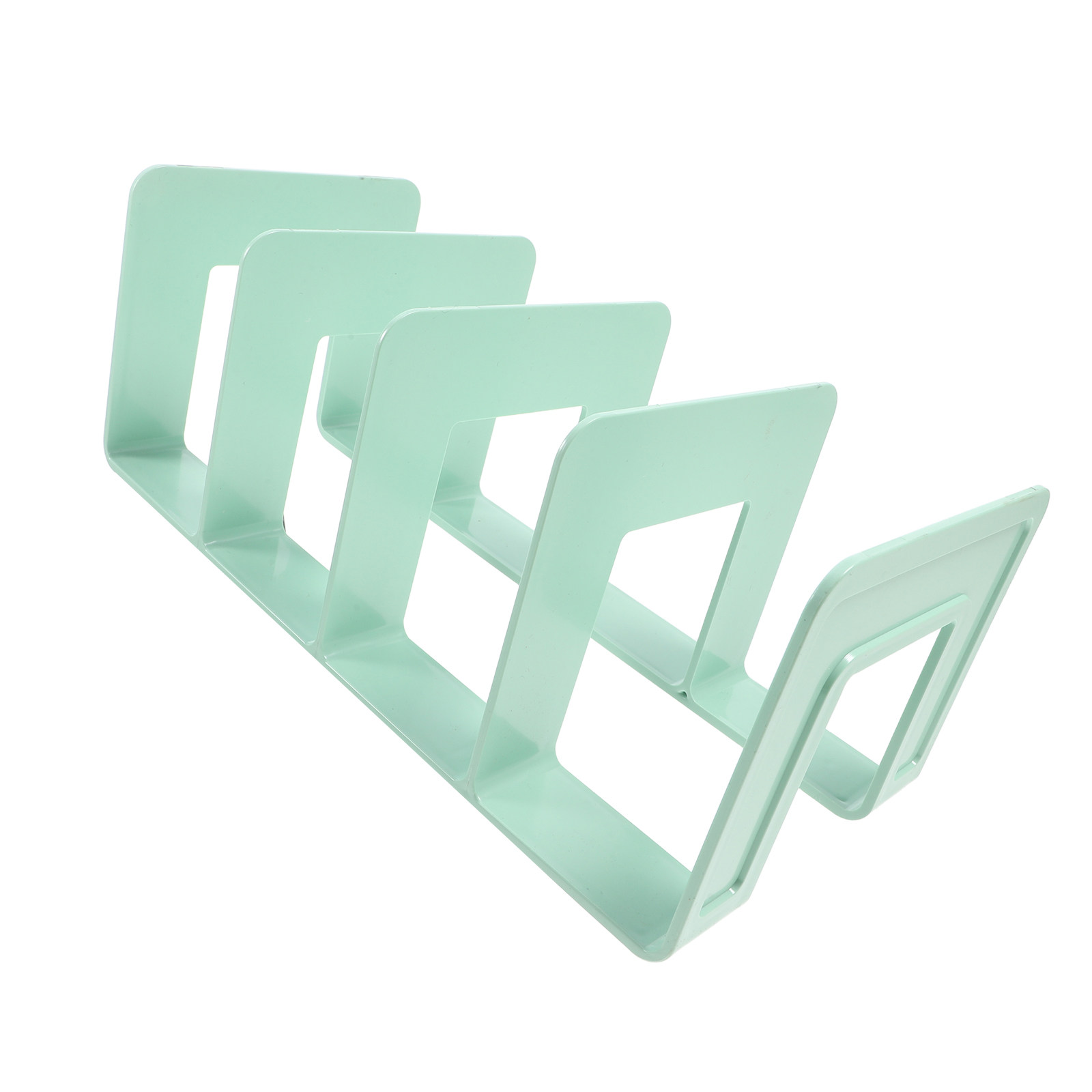 منظم كتب مكتبي، حامل كتب، رف ل - مراجعة Magazine Holder Rack وسعره