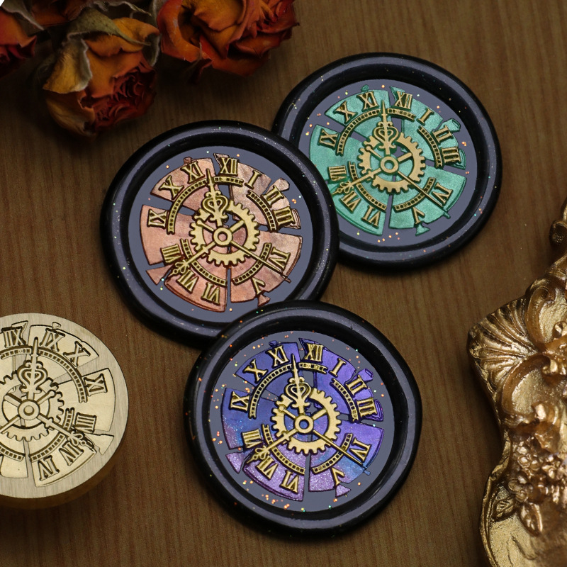 الرجعية ساعة ختم من الشمع الدب - مراجعة Wax Seal Stamp Set وسعره